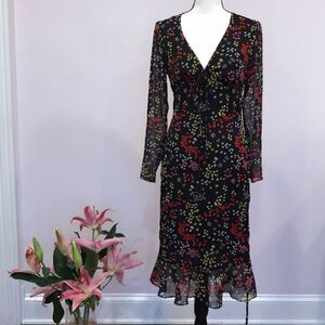 Anthropologie The East Order floral Dress size XS